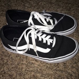 Old school black vans